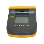 Fluke 1555 insulation tester measuring high-voltage motor insulation resistance