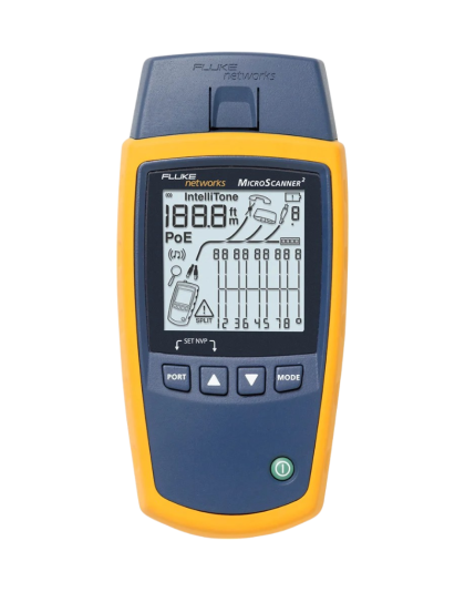 fluke networks ms2 100 microscanner2 cable verifier