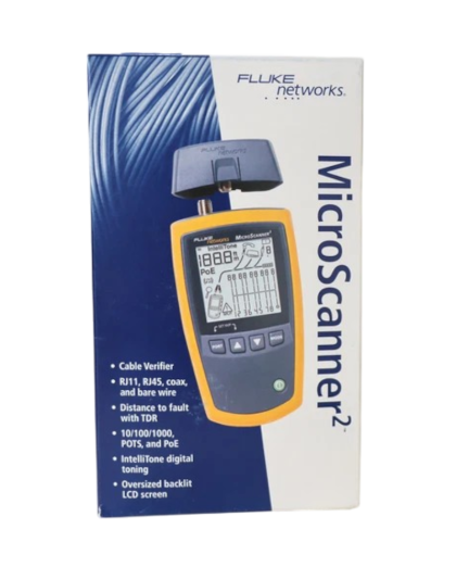 fluke networks ms2 100 microscanner2 cable verifier