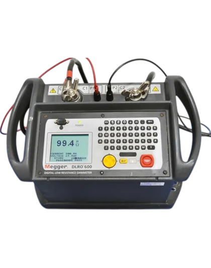 megger dlro600 low resistance digital