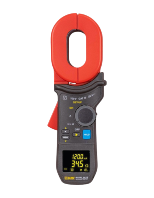 aemc 214103 model 6418 clamp ground resistance tester