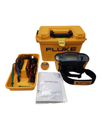 fluke 1664 fc multifunction installation tester