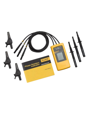 fluke 9040 digital phase rotation indicator tester