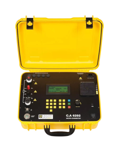 Chauvin Arnoux CA6292 200A Microohmmeter for Precision Testing