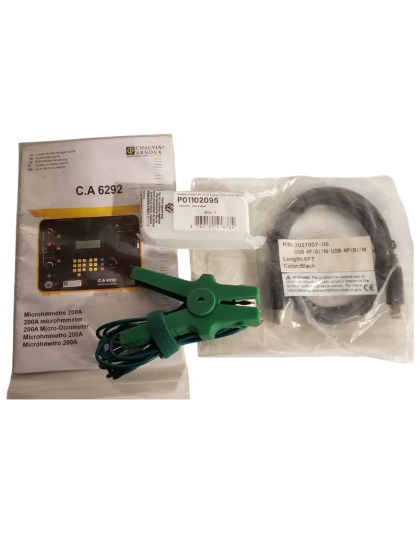 Chauvin Arnoux CA6292 200A Microohmmeter for Precision Testing