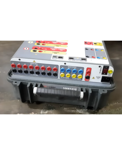 Megger SMRT410 rugged relay test device with multiple voltage/current channels